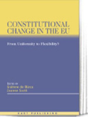 cover image of Constitutional Change in the EU